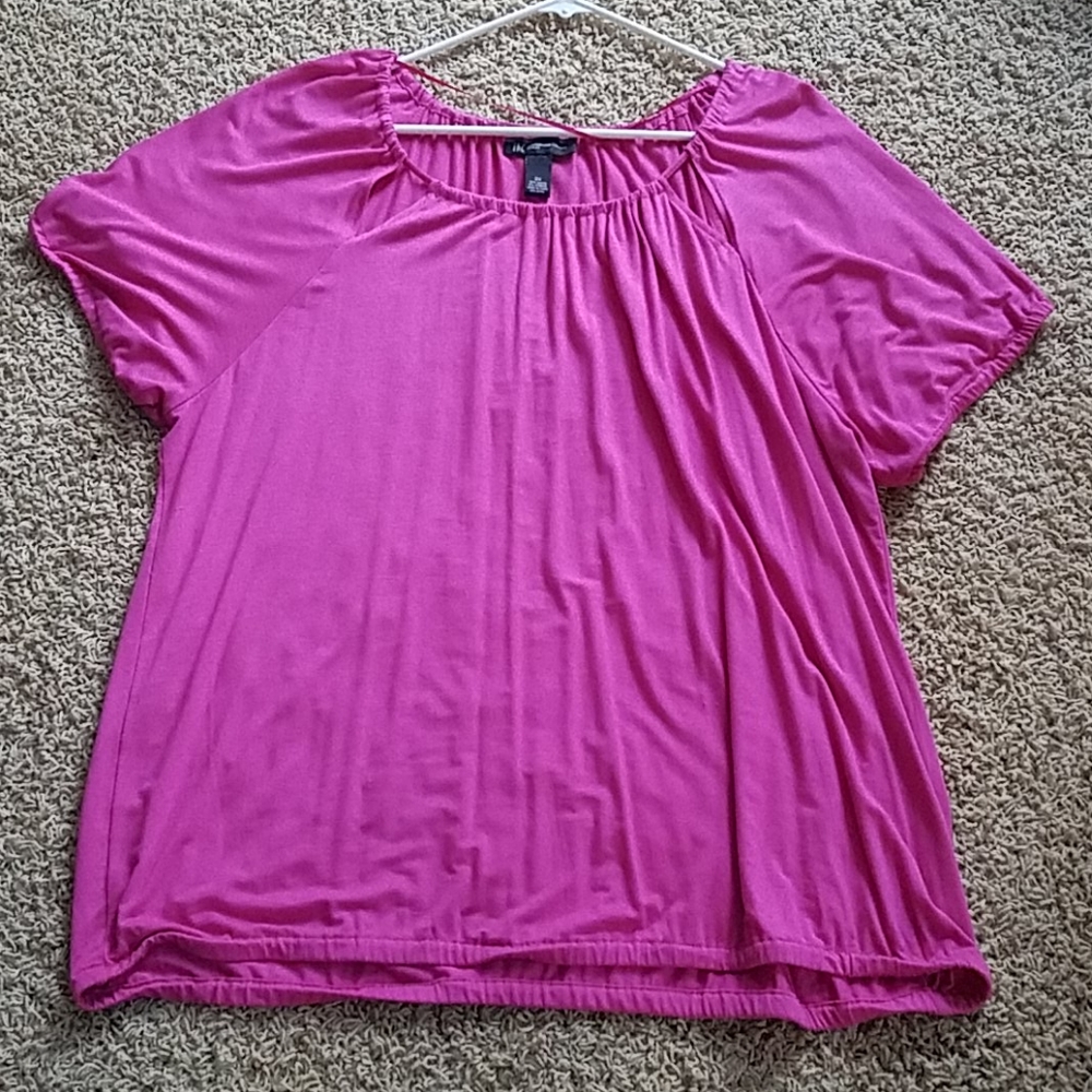 INC pink shirt